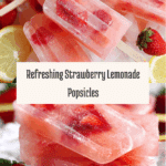 Strawberry Lemonade Popsicles Recipe