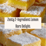 Easy 2 Ingredient Lemon Bars Recipe