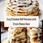 Cinnamon Roll Pancakes Recipe