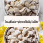 Blueberry Lemon Muddy Buddies Recipe
