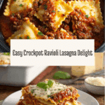 Crockpot Ravioli Lasagna Recipe