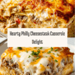 Philly Cheesesteak Casserole Recipe