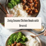 Sesame Chicken Bowls Recipe