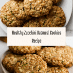 Healthy Zucchini Oatmeal Cookies Recipe