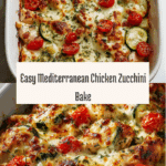 Best Mediterranean Chicken Zucchini Bake Recipe