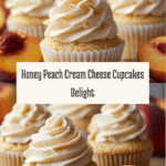 Honey Peach Cream Cheese Cupcakes Recipe