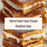 Churro Stuffed French Toast with Cinnamon Sugar Recipe