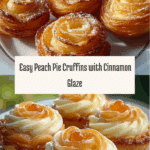 Peach Pie Cruffins Recipe