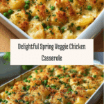 Spring Veggie Loaded Chicken Potato Casserole Recipe