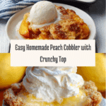 The Best Peach Cobbler Recipe