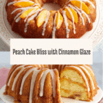 PEACH CAKE WITH CINNAMON GLAZE Recipe