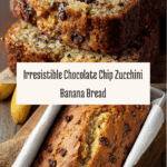 Chocolate Chip Zucchini Banana Bread Recipe