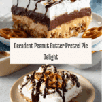 Peanut Butter Pretzel Pie Recipe