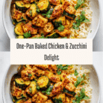 Easy Baked Chicken and Zucchini Recipe