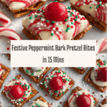 Peppermint Bark Pretzel Bites Recipe