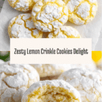 Lemon Crinkle Cookies Recipe