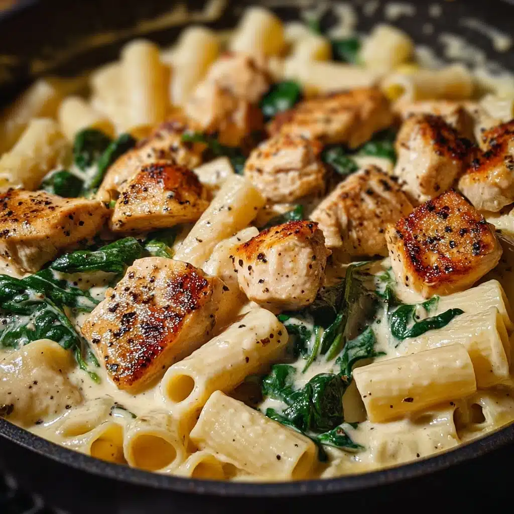 Healthy Garlic Parmesan Chicken Pasta Recipe