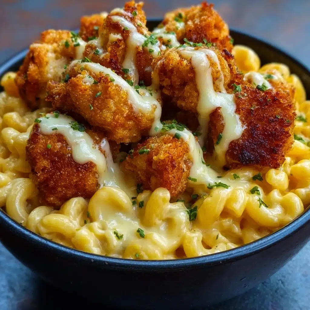Mix cooked macaroni into the cheese sauce Recipe - Recipe Image
