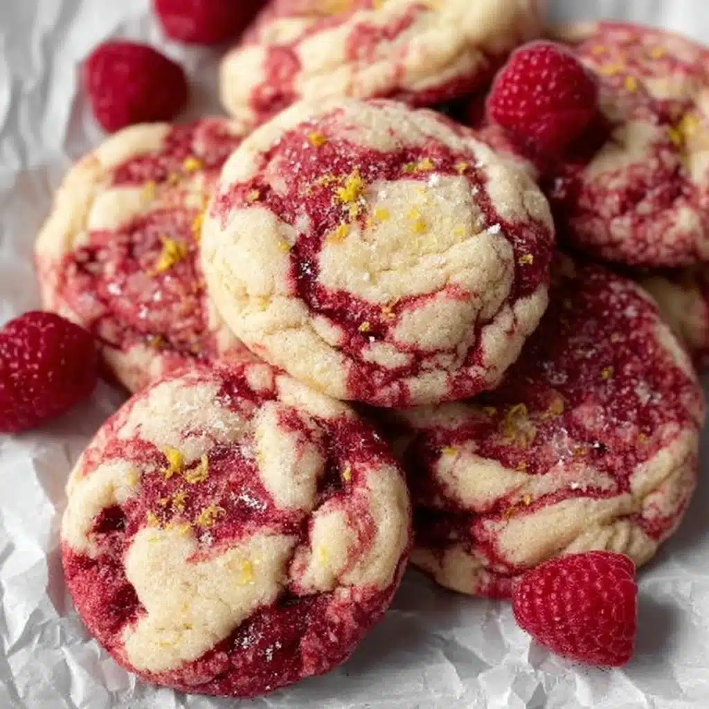 Lemon Raspberry Cookies Recipe - Recipe Image