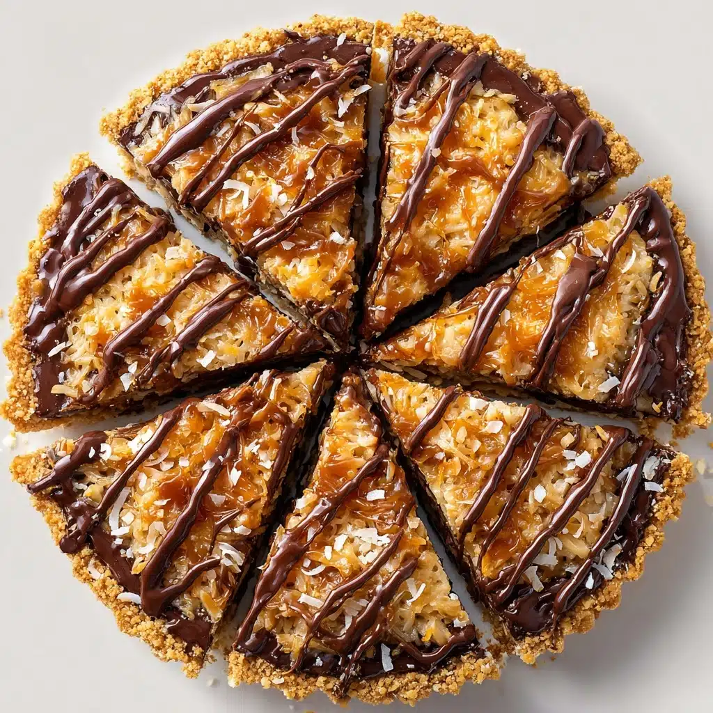 Samoas Cookie Pie Recipe - Recipe Image