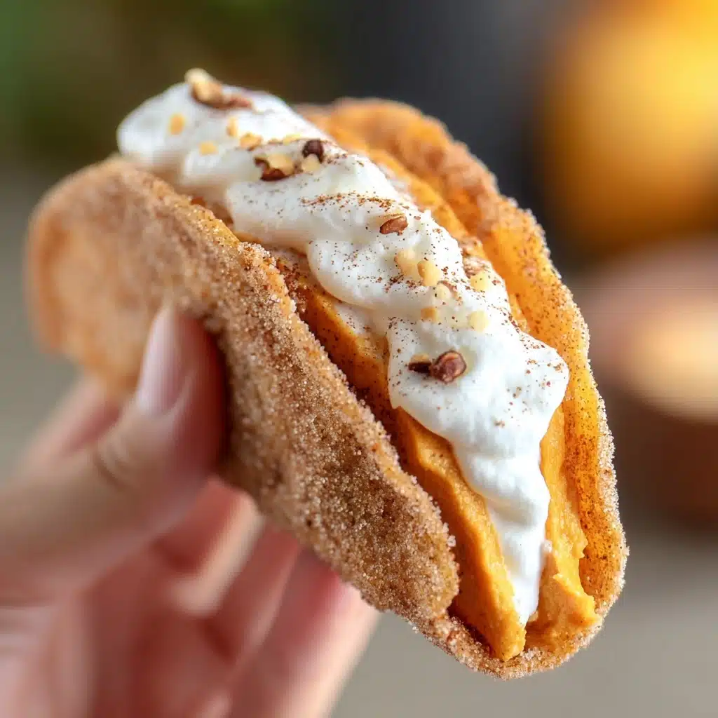 Pumpkin Pie Tacos Recipe - Recipe Image