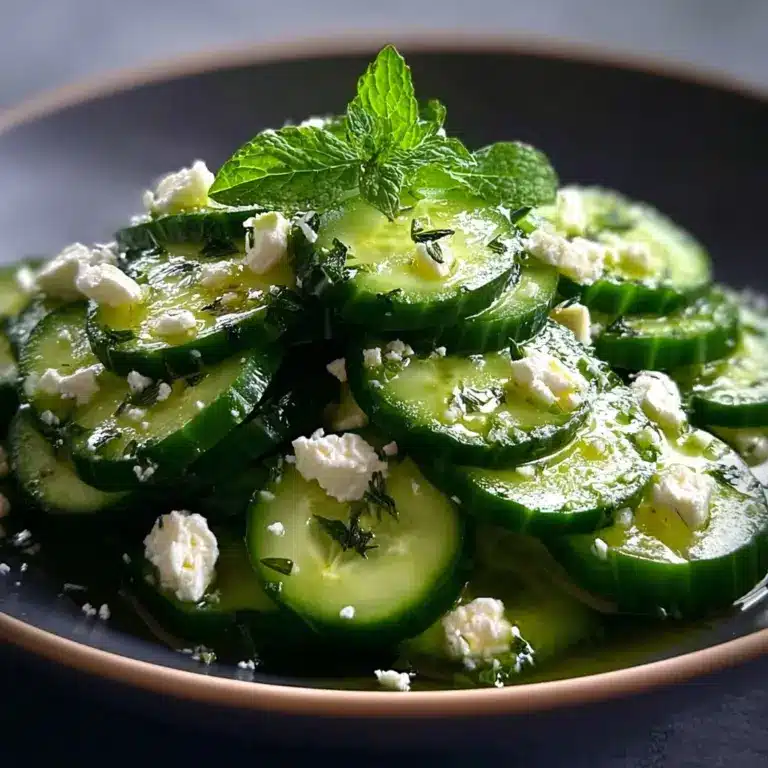 Why You’ll Love This Cucumber Feta Salad Recipe