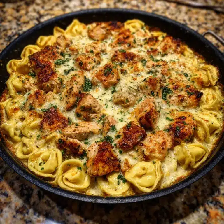 Garlic Parmesan Chicken Tortellini Recipe