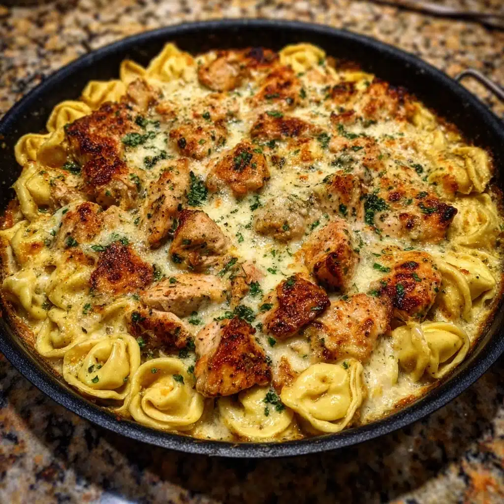 Garlic Parmesan Chicken Tortellini Recipe