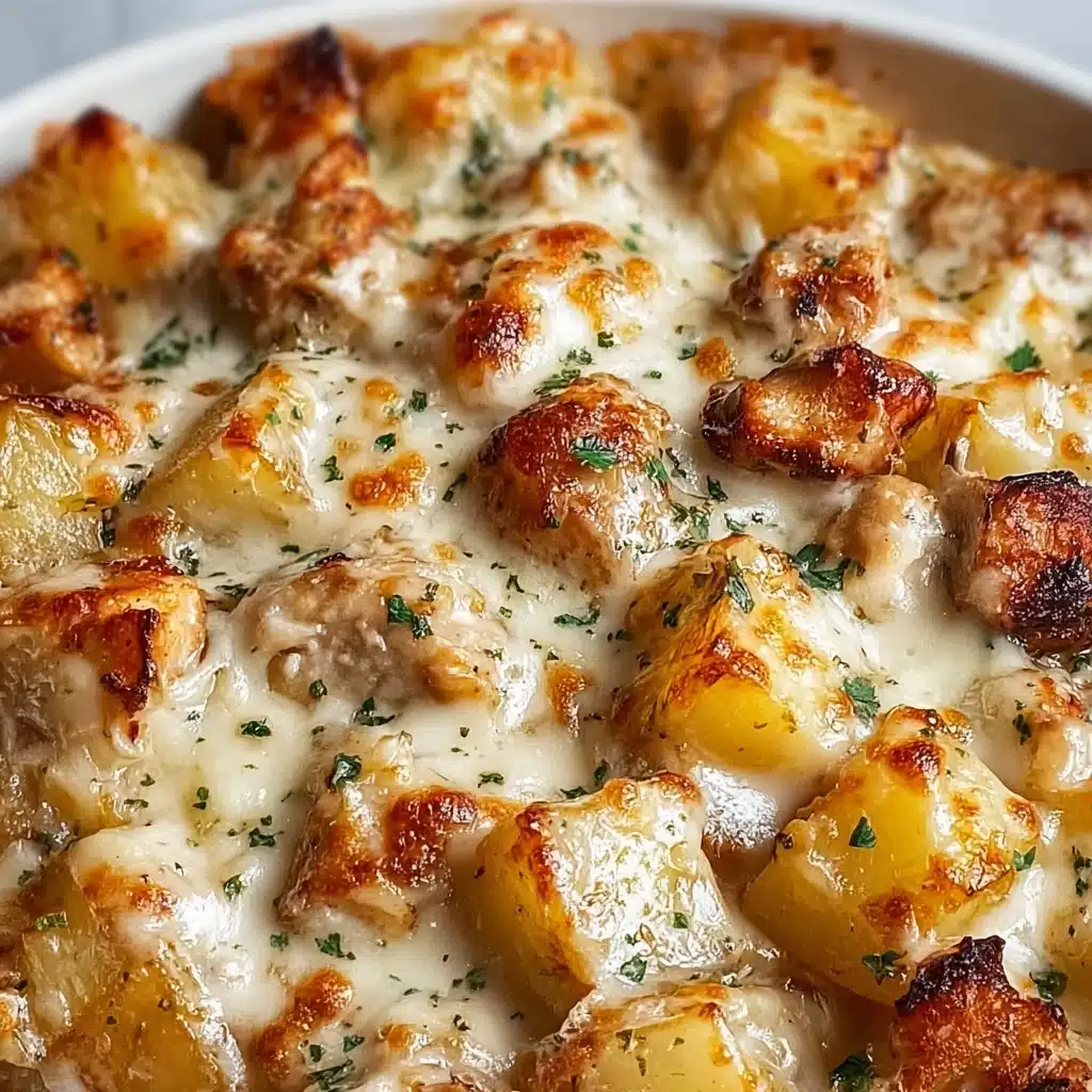 Garlic Parmesan Crockpot Chicken and PotatoesIngredients Recipe - Recipe Image