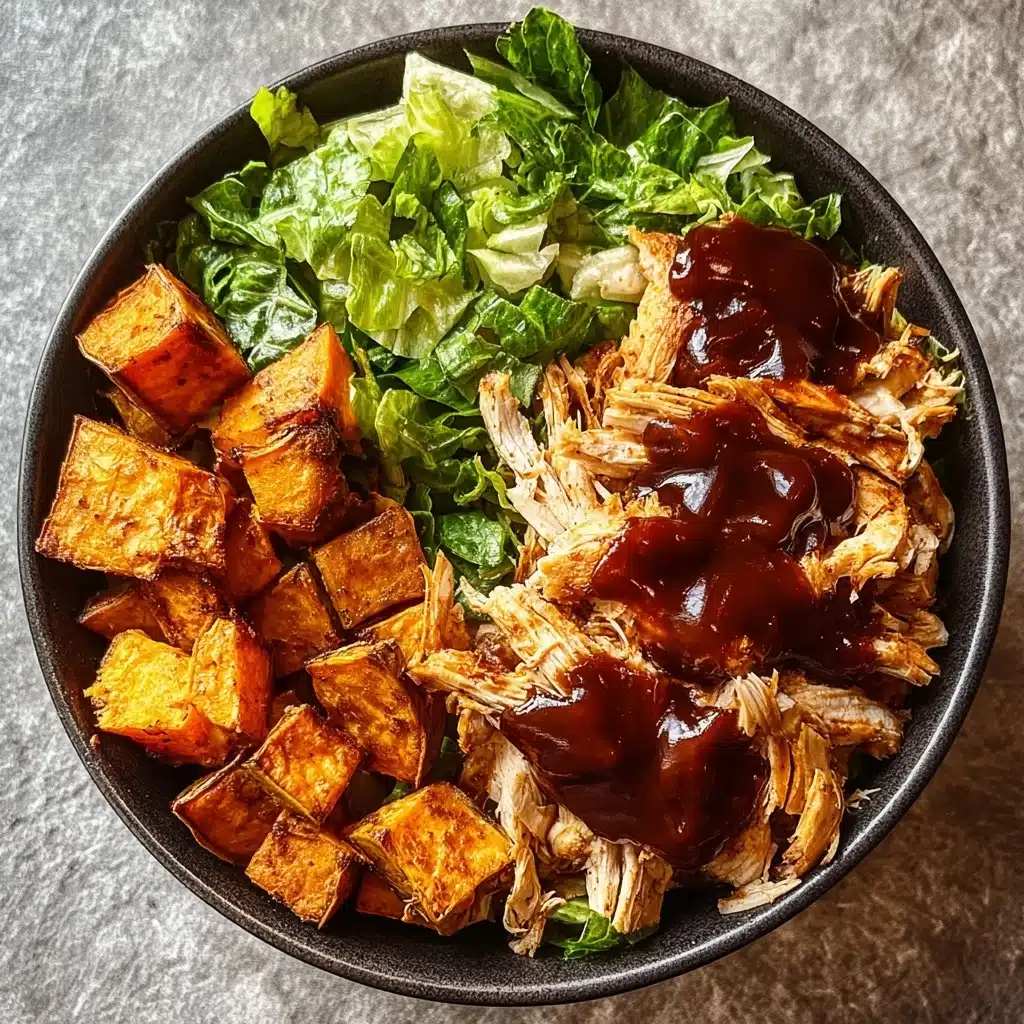 BBQ Chicken Sweet Potato Bow Recipe