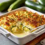 Quick Baked Zucchini Parmesan Casserole Recipe