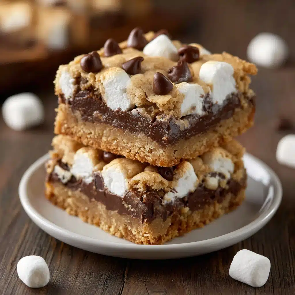 The Best s’mores cookie bars Recipe