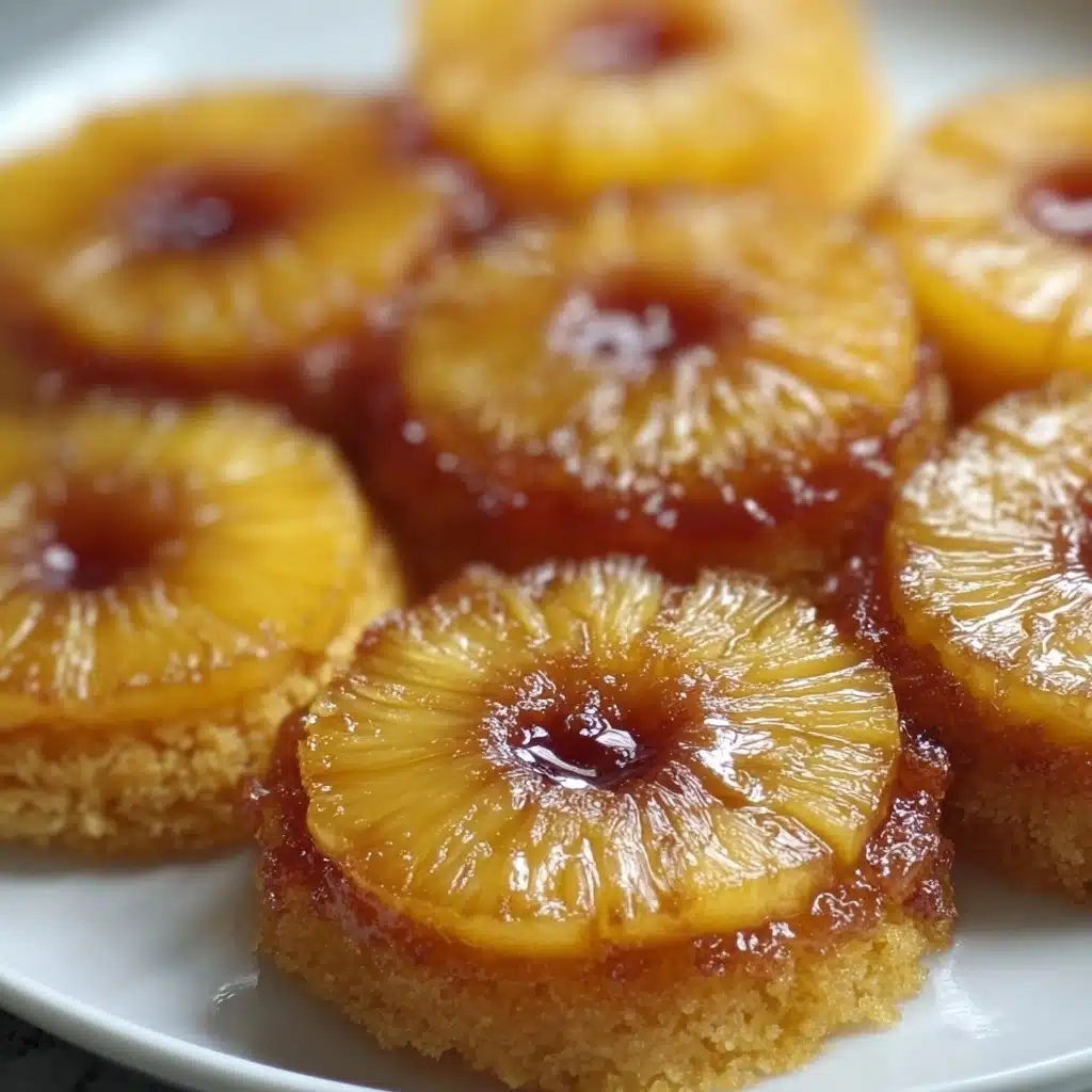 Pineapple Upside-Down Sugar Cookies Recipe - Recipe Image