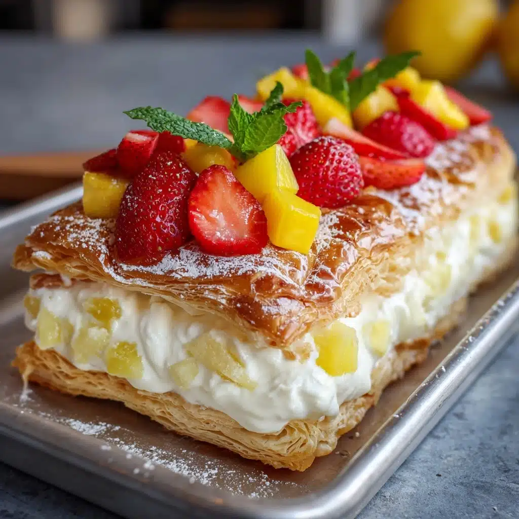 Irresistible King Hawaiian Cheesecake Danish Recipe - Recipe Image