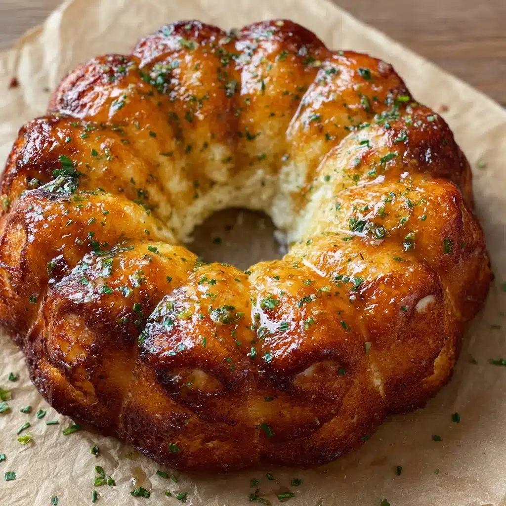 Chicken Alfredo Monkey Bread Recipe - Recipe Image