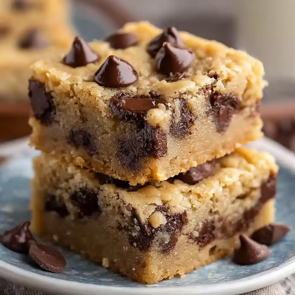 Melt-in-Your-Mouth Chocolate Chip Cookie Bars Recipe - Recipe Image
