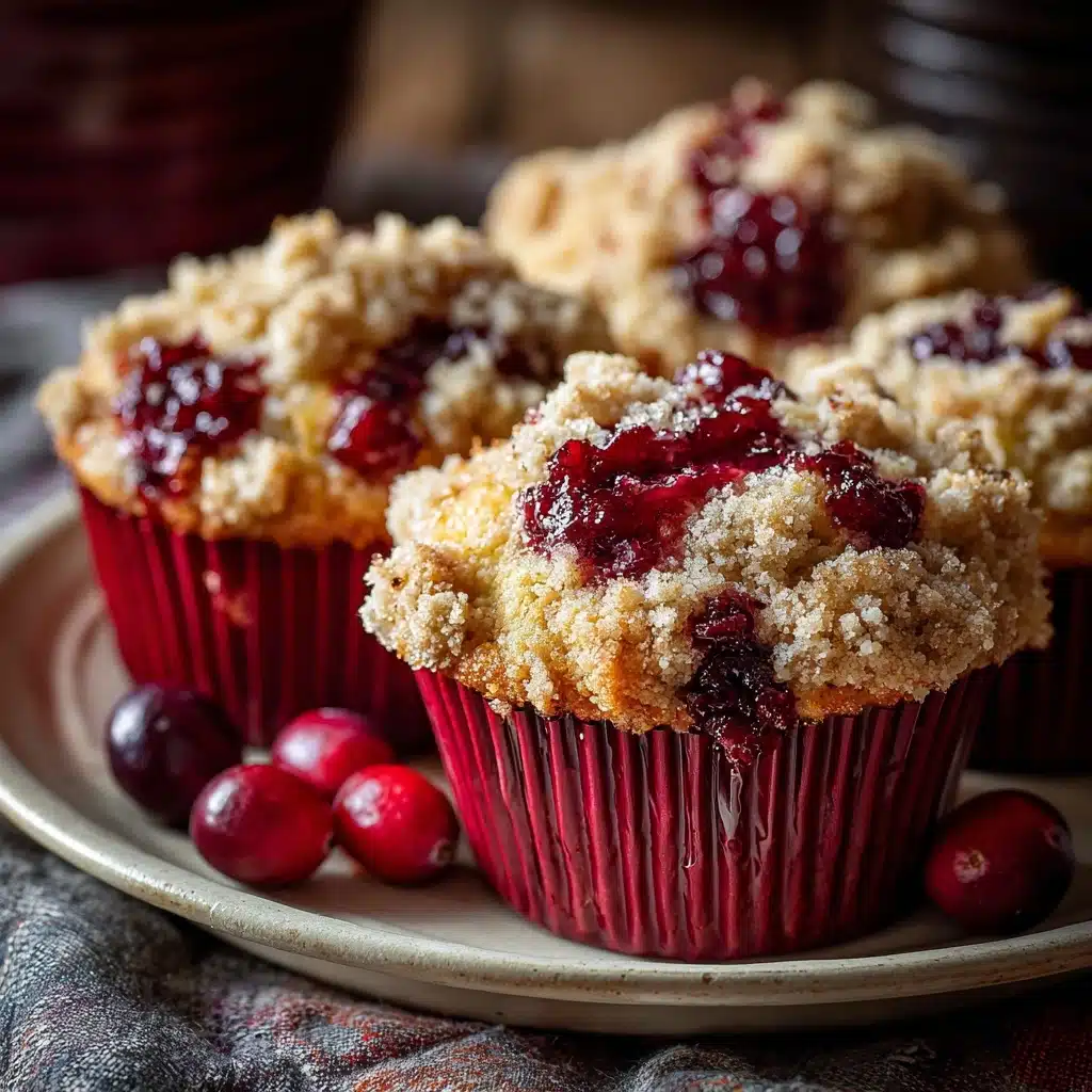 Cherry Cobbler Muffins Recipe - Recipe Image