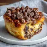 Decadent Chocolate Croissant Breakfast Bake Recipe