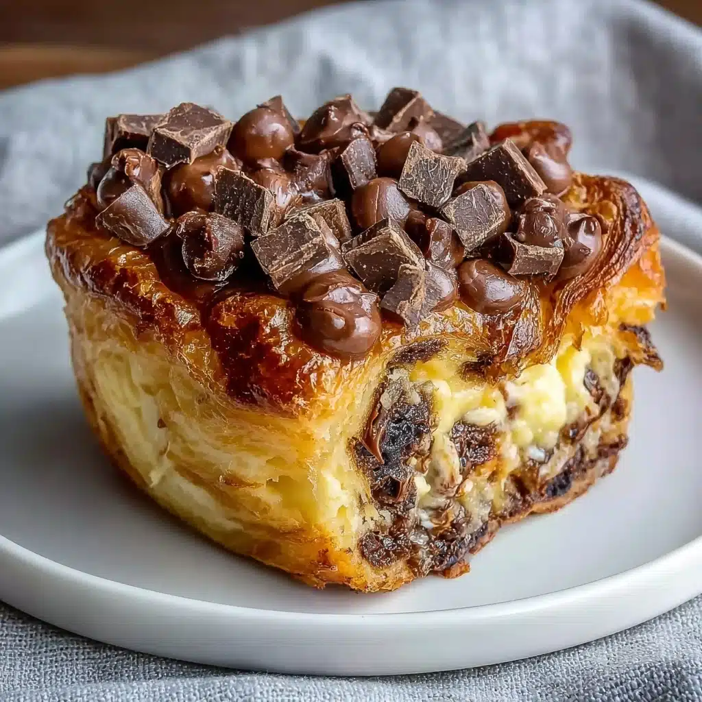 Decadent Chocolate Croissant Breakfast Bake Recipe