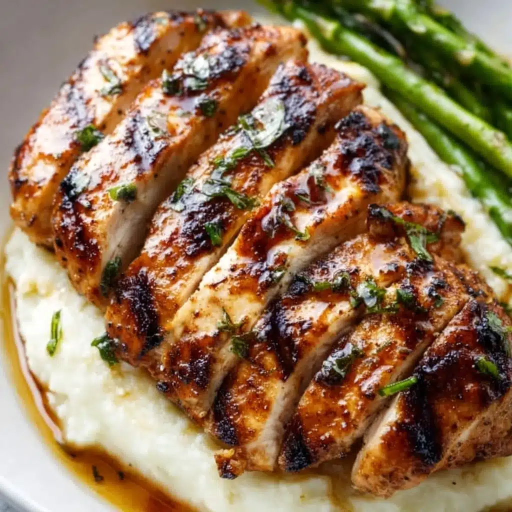 Balsamic Baked Chicken Breast Recipe - Recipe Image