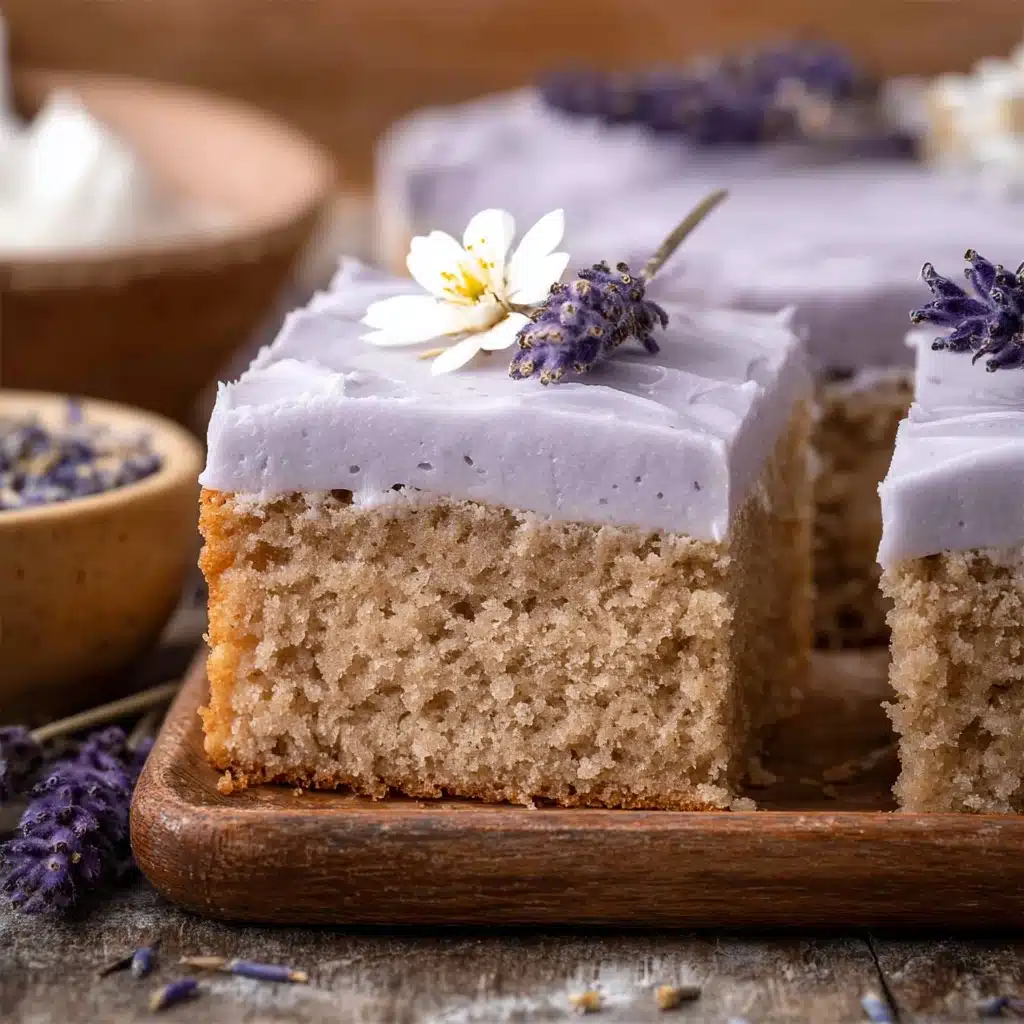 London Fog Cake Recipe - Recipe Image
