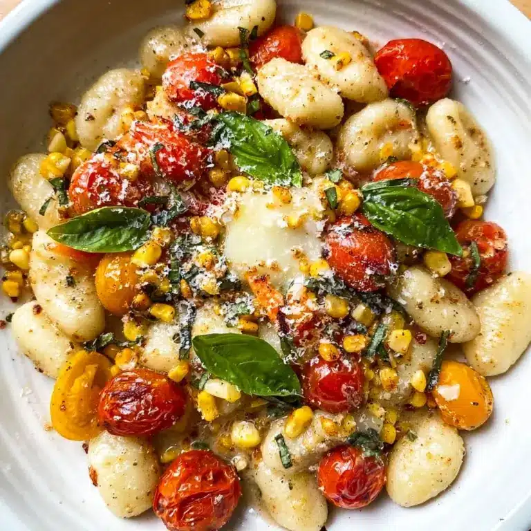 Quick & Easy Gnocchi with Vegetables Recipe