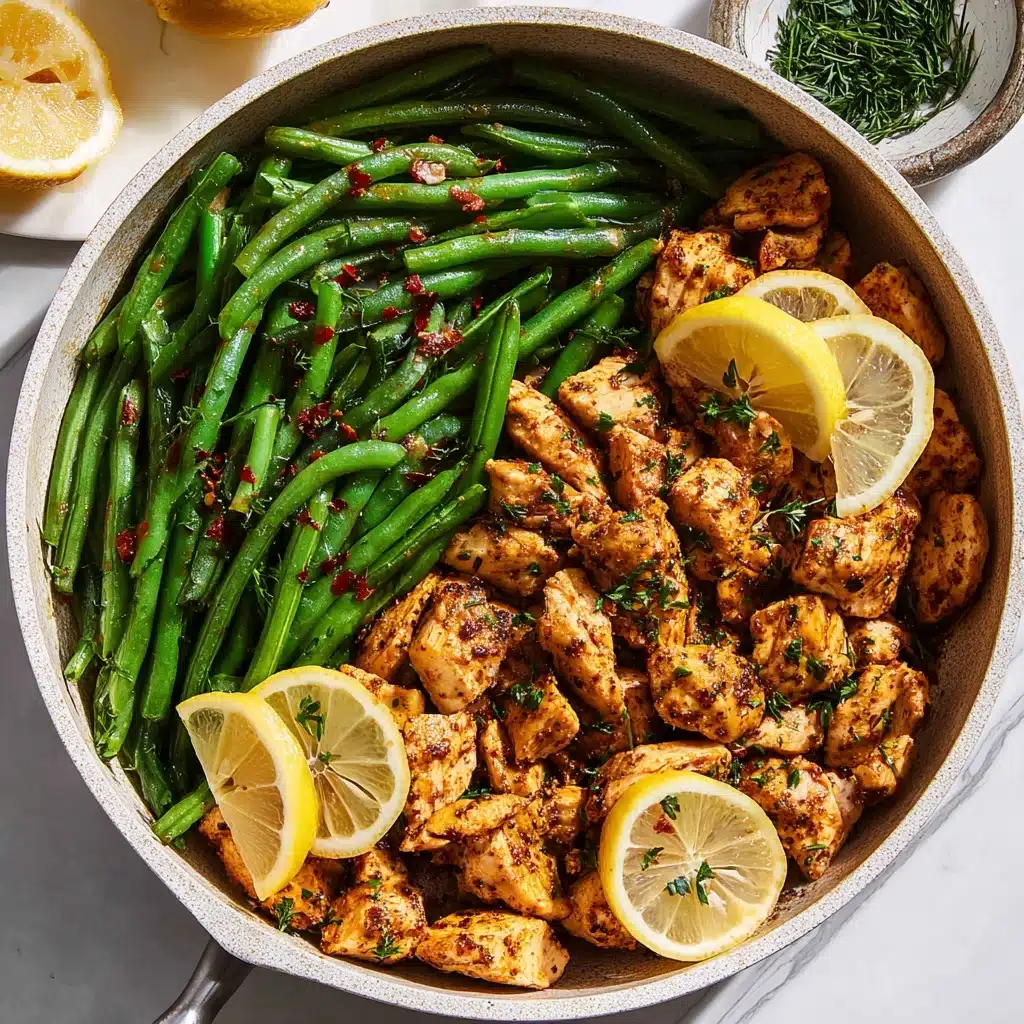 Easy Chicken Breast and Green Beans Recipe - Recipe Image