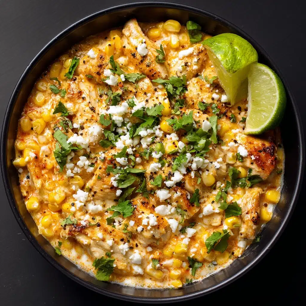 Slow Cooker Street Corn Chicken Recipe - Recipe Image