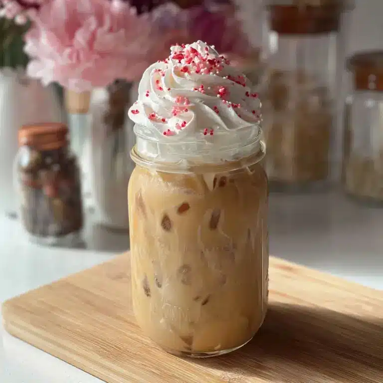 Easy & Delicious Iced White Chocolate Strawberry Mocha Recipe