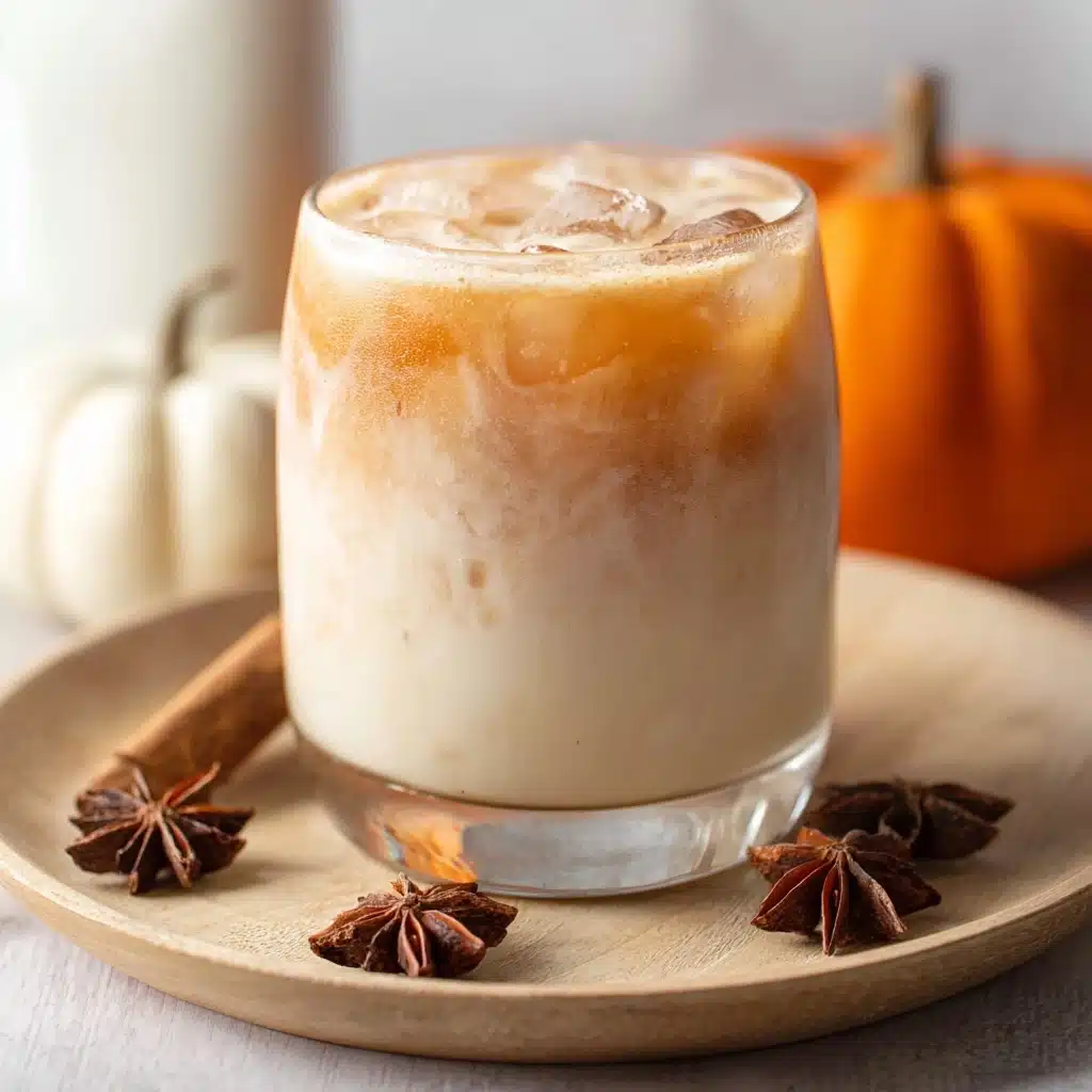 Iced Pumpkin Cream Chai Tea Latte (Starbucks Copycat) Recipe - Recipe Image
