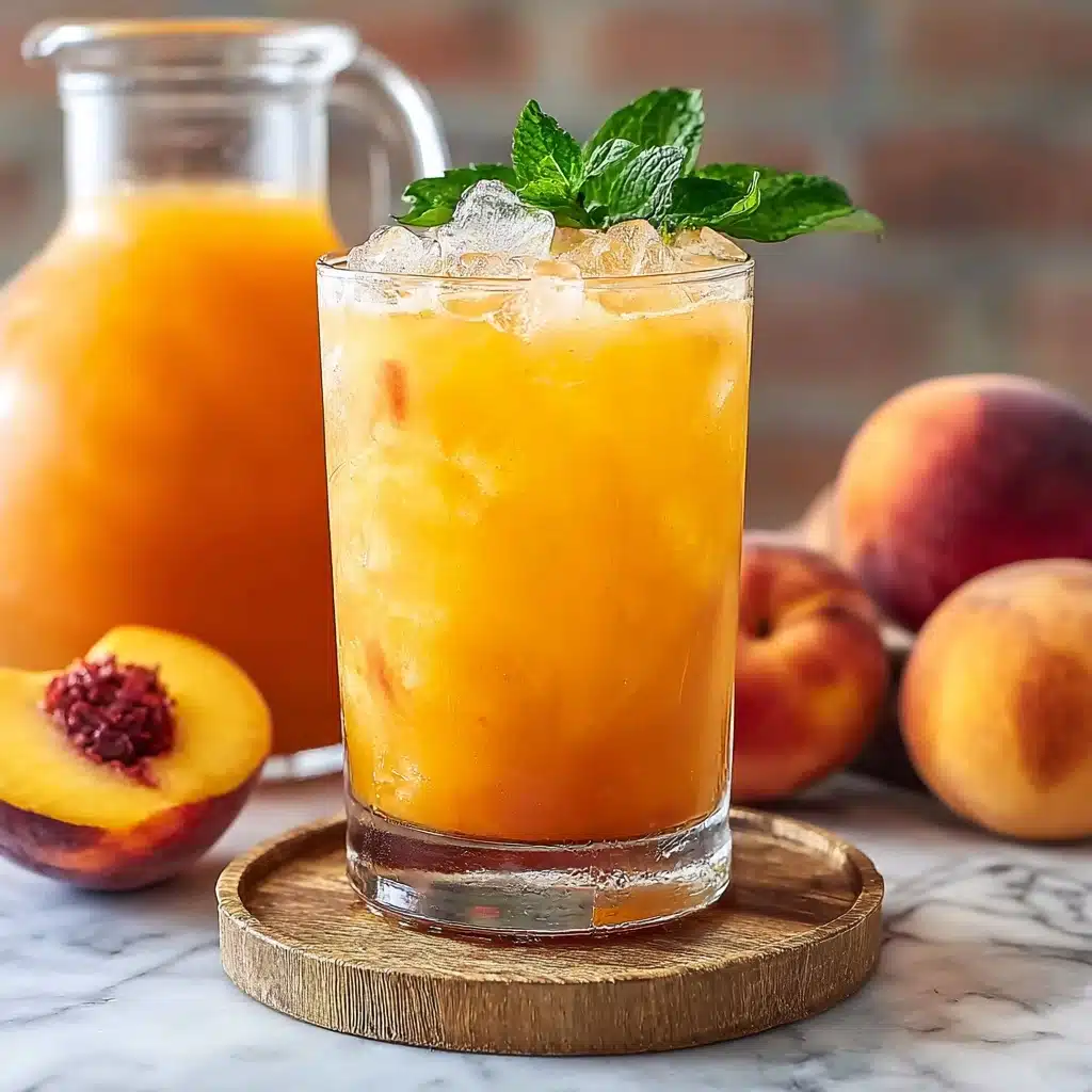 Refreshing Peach Lemonade Recipe - Recipe Image