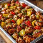 Hawaiian Chicken Sheet Pan Recipe