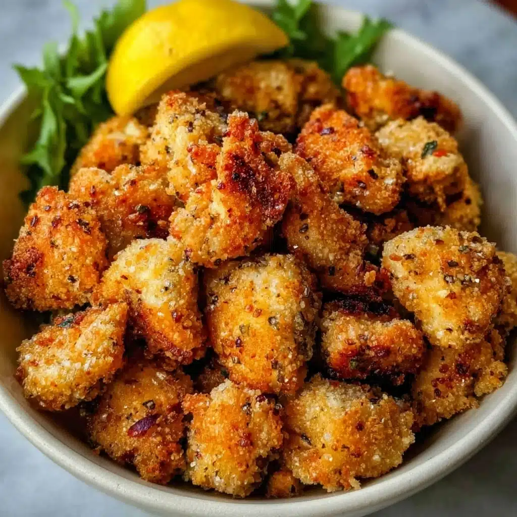 Crispy Lemon Pepper Chicken Bites Recipe - Recipe Image