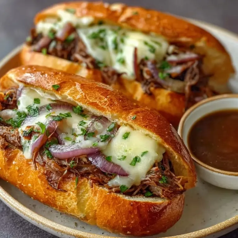 Slow Cooker French Dip Sandwiches Recipe